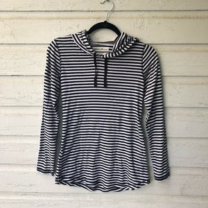 Eddie Bauer Knit Striped Hoodie